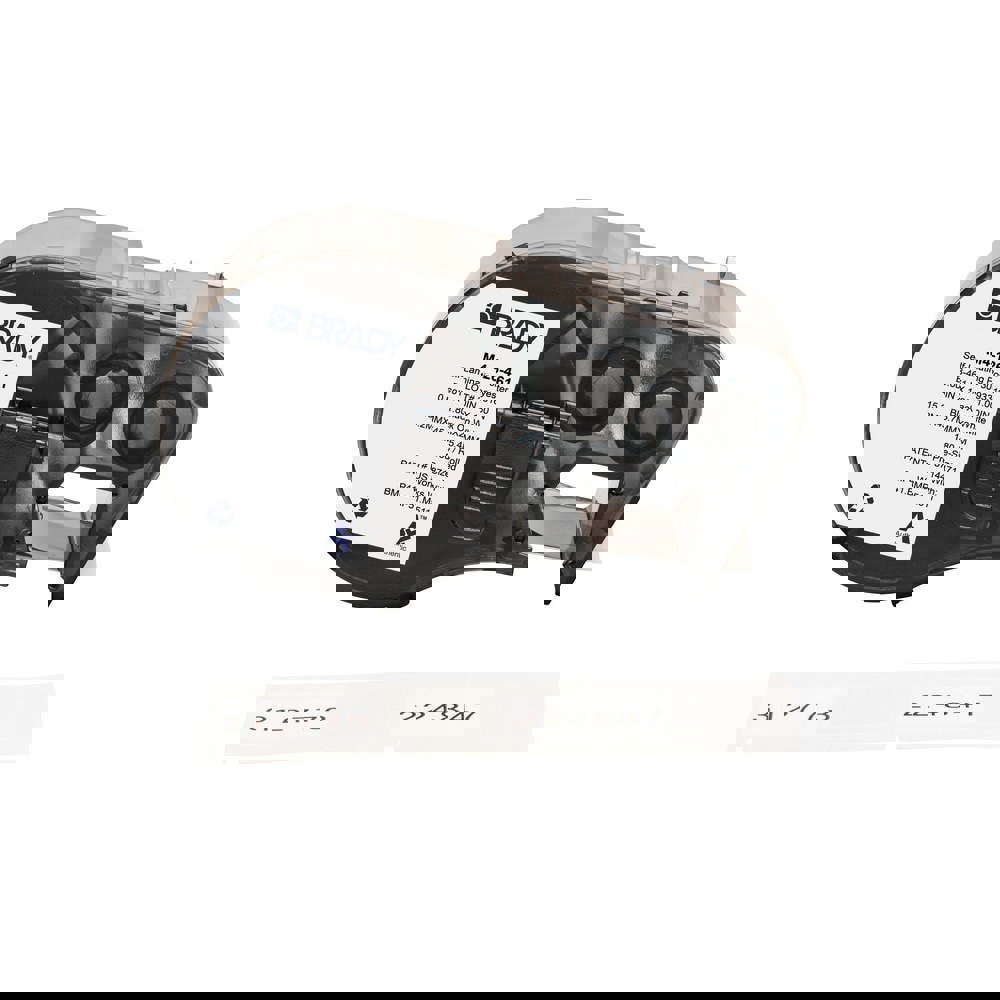 Labels, Ribbons & Tapes; Application: Self-Laminating Labels ; Type: Self-Laminating Labels ; Color Family: White ; Color: Black on White, Clear ; Number Of Labels Per Roll: 180 ; For Use With: BMP41; BMP51; BMP53; M511